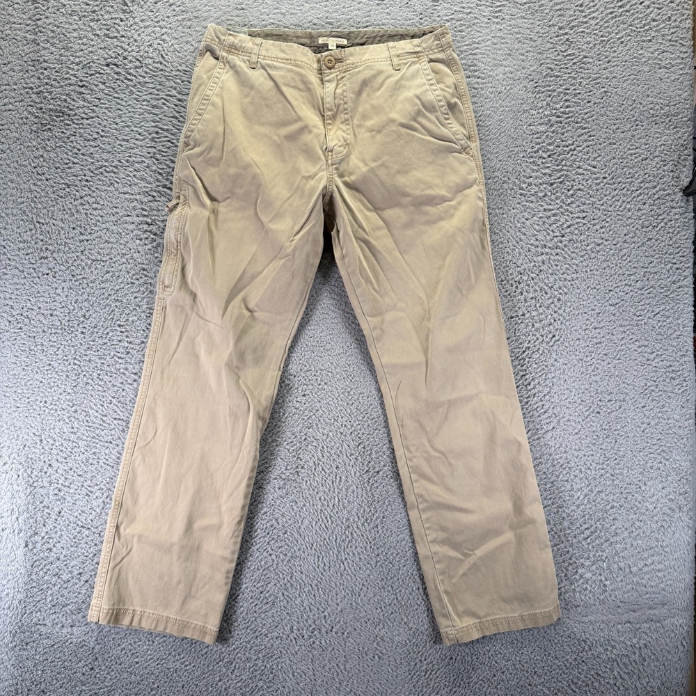 Carbon2Cobalt Better Bet Bedford Pant Mens 34x31 Beige Corduroy Khakis Straight